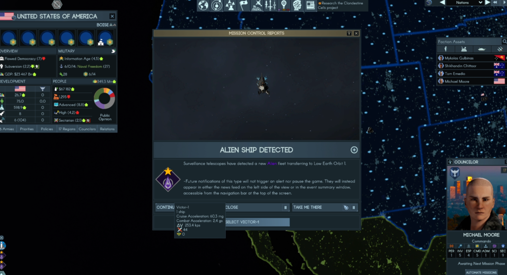 Story - Alien ship detected